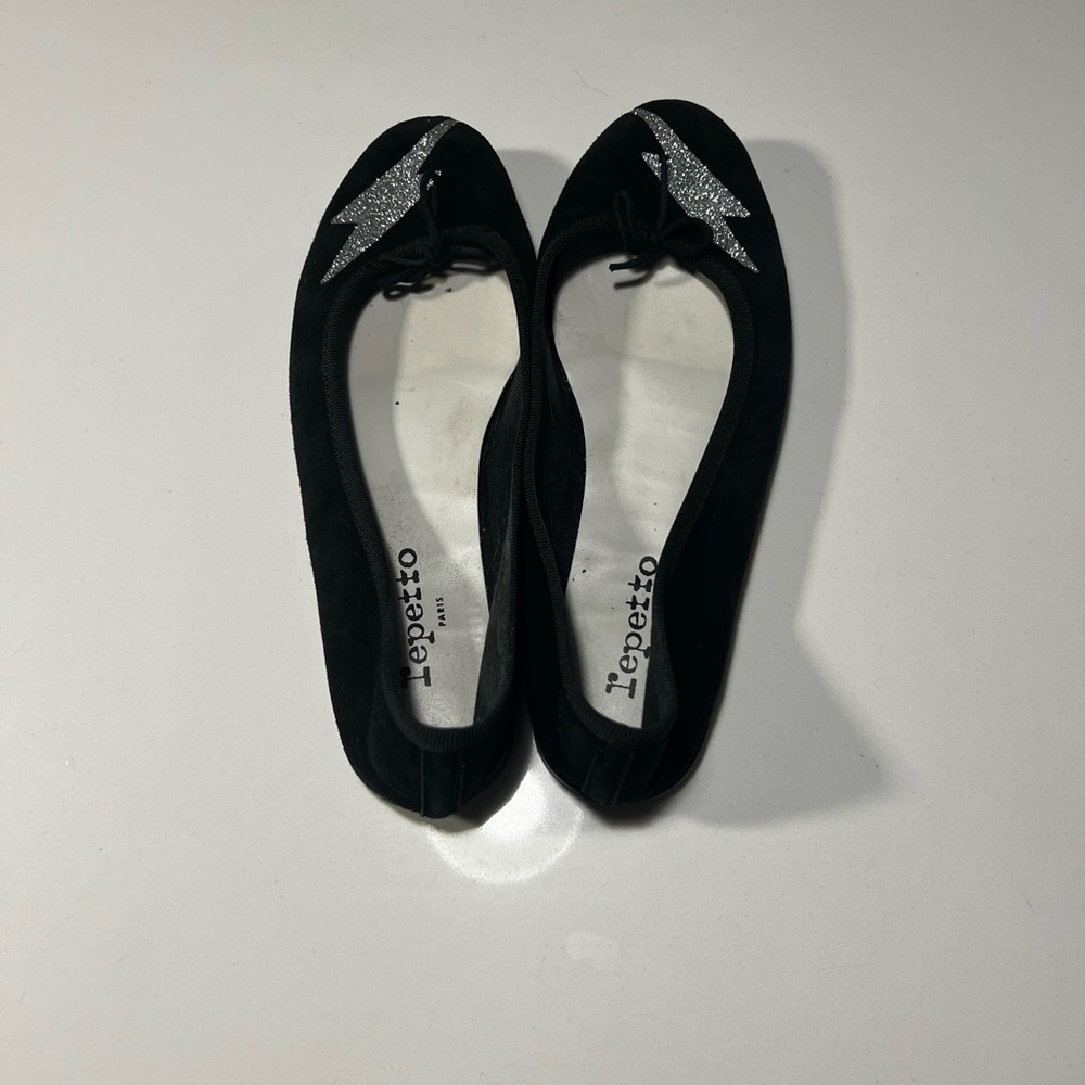 ⚡️ Repetto Ballet Flats with Glitter Lightning ⚡️